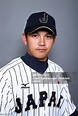 Yasuaki Yamasaki of Japan poses for a portrait prior to the WBSC ...