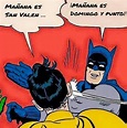 El verdadero origen del meme de Batman dándole una cachetada a Robin ...