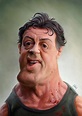 Sylvester Stallone Caricature (Image Source: Thewondrous) | Celebrity ...