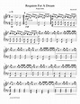 Requiem For A Dream (Piano Solo) Sheet music for Piano (Solo ...