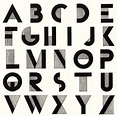A.M Cassandre | Art deco font, Art deco typography, Typography