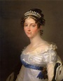 Portrait of Empress Elizabeth Alexeievna, Princess Louise of Baden ...