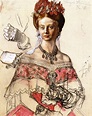 Reproducciones De Pinturas | Princesa Alexandrine de Prusia, 1863 de ...