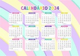 Calendário brasil 2024 feriados nacionais calendário datas ...
