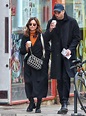 Jenna Coleman has a spring in her step as she steps out for coffee with ...