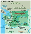 Map Of Seattle And Vancouver - Washington Map State