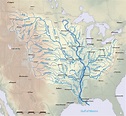 La majestuosa cuenca del Misisipi, ilustrada en todo su esplendor a ...