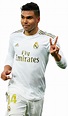 Casemiro Real Madrid football render - FootyRenders
