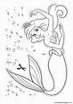 La sirenita: Dibujos de Ariel para colorear (Disney)