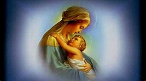 Mother Mary With Baby Jesus Wallpaper (32+ images)