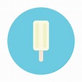 Cream, dessert, ice, stick, vanilla icon - Free download