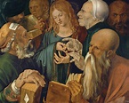 File:Albrecht Dürer - Jesus among the Doctors - Google Art Project.jpg ...