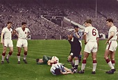 Jackie Blanchflower 1957 FA Cup final. | Manchester united, Manchester ...