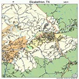 Elizabethton Tennessee Street Map 4723500