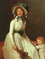 Retrato de Señora Seriziat Jacques-Louis David Abra las Reproducciones ...