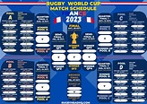 2023 Rugby World Cup Schedule Poster A1 Digital Download - Etsy Ireland