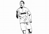 Los Mejores Dibujos de Cristiano Ronaldo para Colorear ☀️