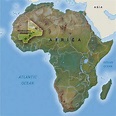 Timbuktu Mali map - Tombouctou Mali map (Western Africa - Africa)