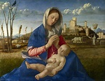 Madonna of the Meadow: Giovanni Bellini