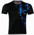 New Men's 3D Cool T Shirt Men slim funny t shirt summer fashion short ...