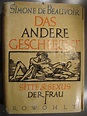 „Beauvoir Simone de, Das andere Geschlecht“ – Bücher gebraucht ...