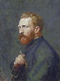 John Peter Russell: Portrait of van Gogh (1886) | Van gogh portraits ...