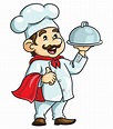Мультфильм мужской шеф-повар | Премиум векторы | Panadero dibujo ...