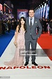 Michael Pruss and guest attend the UK Premiere of "Napoleon" at Odeon ...