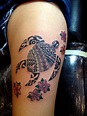 20 Turtle Tattoos And Turtle Tattoo Meanings | Hawaiian tribal tattoos ...