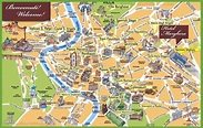 Detallado mapa de Roma - mapa de Roma (Lazio - Italia)