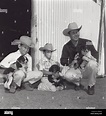 AUDIE MURPHY with sons sons James Shannon Murphy , Terry Michael Murphy ...