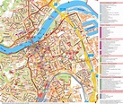 Touristischer stadtplan von Linz