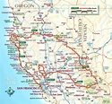 Road Map Of Northern California | Free Printable Maps
