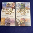 HISTORY HAPPENED HERE X2 VHS Video £8.00 - PicClick UK