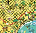 Santa Barbara Visitor's Map
