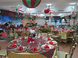 cumpleaños motivo navidad :D Indoor Christmas Decorations, Indoor Decor ...