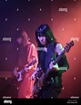 Taigen Kawabe of Japanese acid-punk band Bo Ningen live on stage at the ...