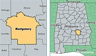 Map Of Montgomery Alabama And Surrounding Cities | Cities And Towns Map