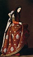 St Casilda by ZURBARÁN, Francisco de