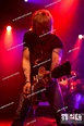Mikael Faessberg, guitarist of the Swedish rock and metal band Bonafide ...
