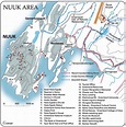 Nuuk Map - Nuuk Greenland • mappery