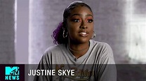 Justine Skye on Her New Single 'Don't Think About It' | MTV News - YouTube