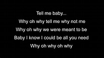 Why not me - Enrique Iglesias - lyrics video Chords - Chordify