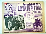 "LA VALENTINA" MOVIE POSTER - "LA VALENTINA" MOVIE POSTER