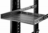 Renkforce RF-3432150 19 inch Server rack cabinet shelf 1 U Retractable ...