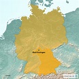 StepMap - Bad Kissingen - Landkarte für Deutschland
