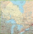Ontario road map