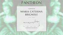 Maria Caterina Brignole Biography - Princess of Condé | Pantheon