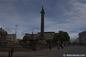 La columna de Wellington, La fuente Steble y el St George’s Hall ...