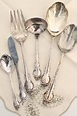 1950s flatware set Silver Fashion deep silver Holmes & Edwards ...
